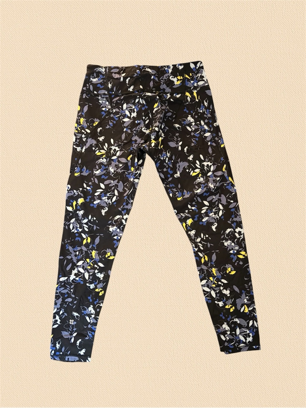 Sweaty Betty Power Workout Leggings | XL | Blue Floral Flow Print | NWT |